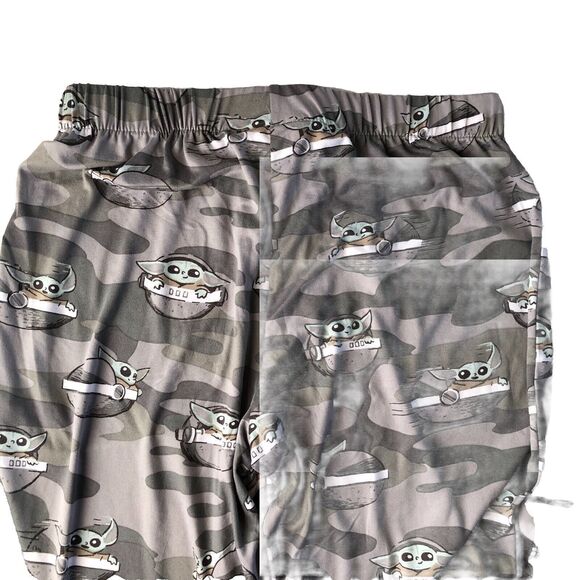 Star Wars Slumber Baby Yoda Longe Jogger Munki Disney Grogu Size Small - Picture 11 of 13